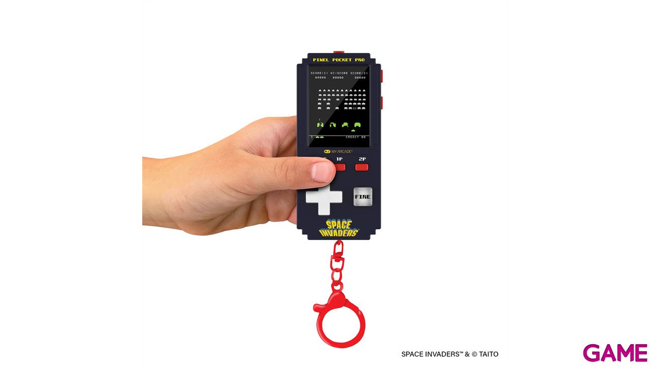 Consola retro portátil Pixel Pocket Pro Space Invaders-1 Consola retro portátil Pixel Pocket Pro Space Invaders-1