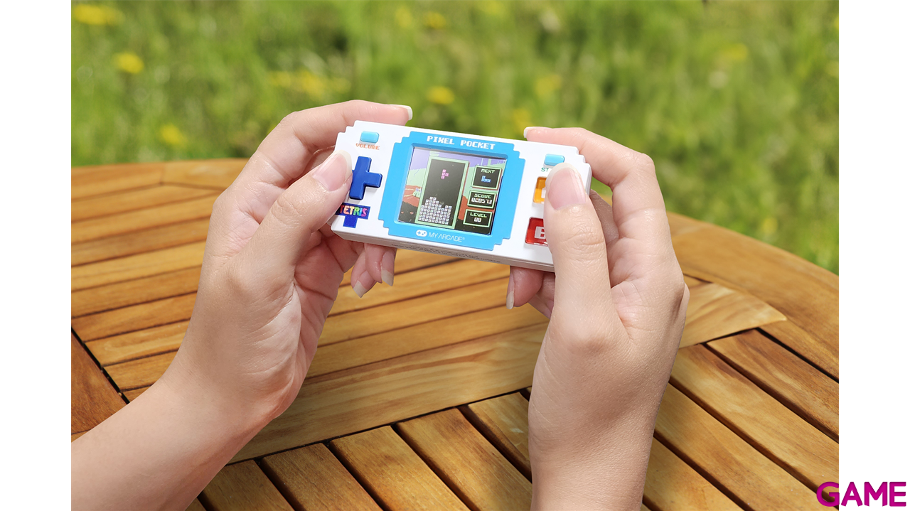 Pack Consola Retro Arcade Micro Player Pro  Pac-Man + Consola Retro portatil Pixel Pocket  Tetris-0