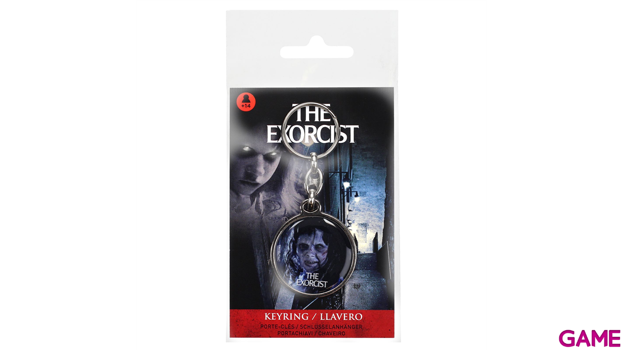 Llavero metalico El Exorcista Regan-1