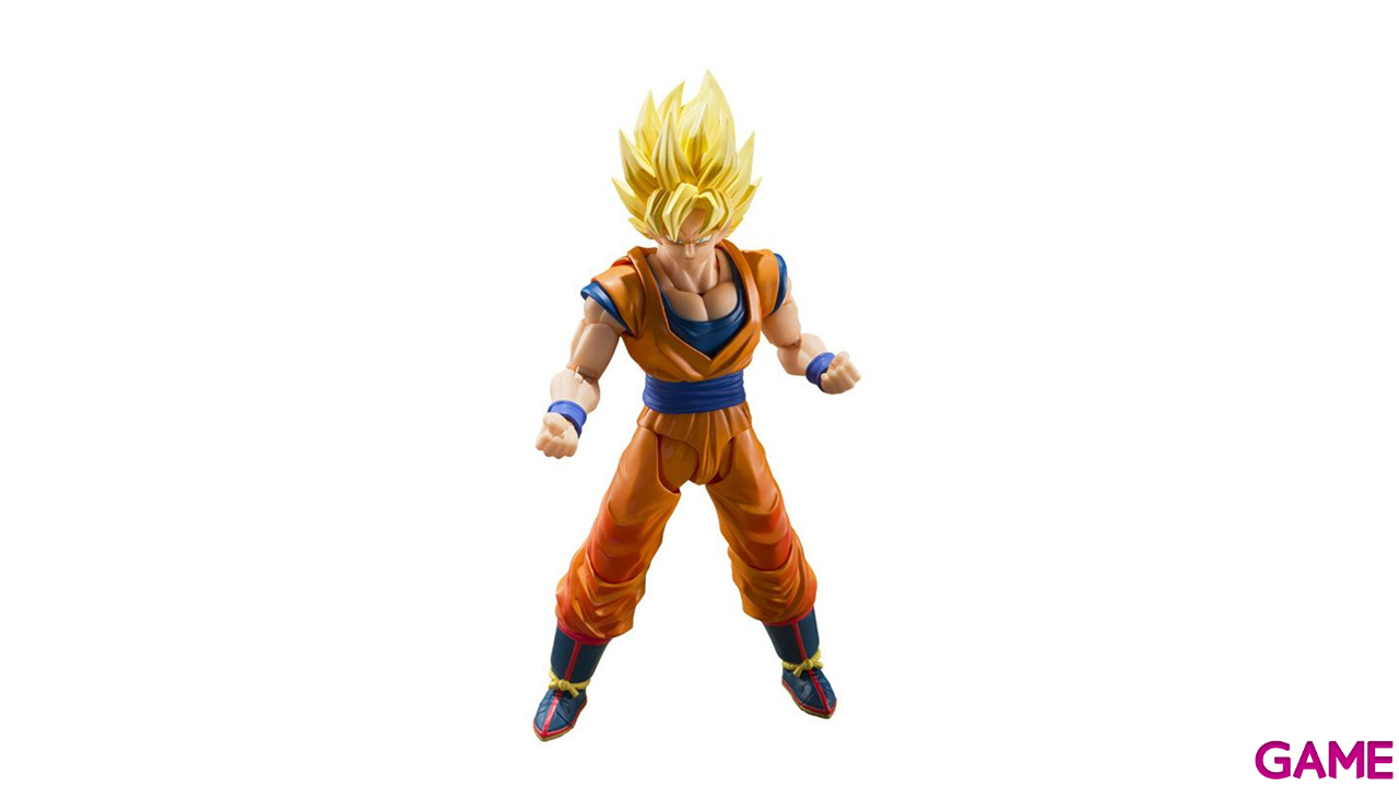 Figura Dragon Ball Z Super Saiyan Son Goku (The Games Begin) de 14,5 cm-0