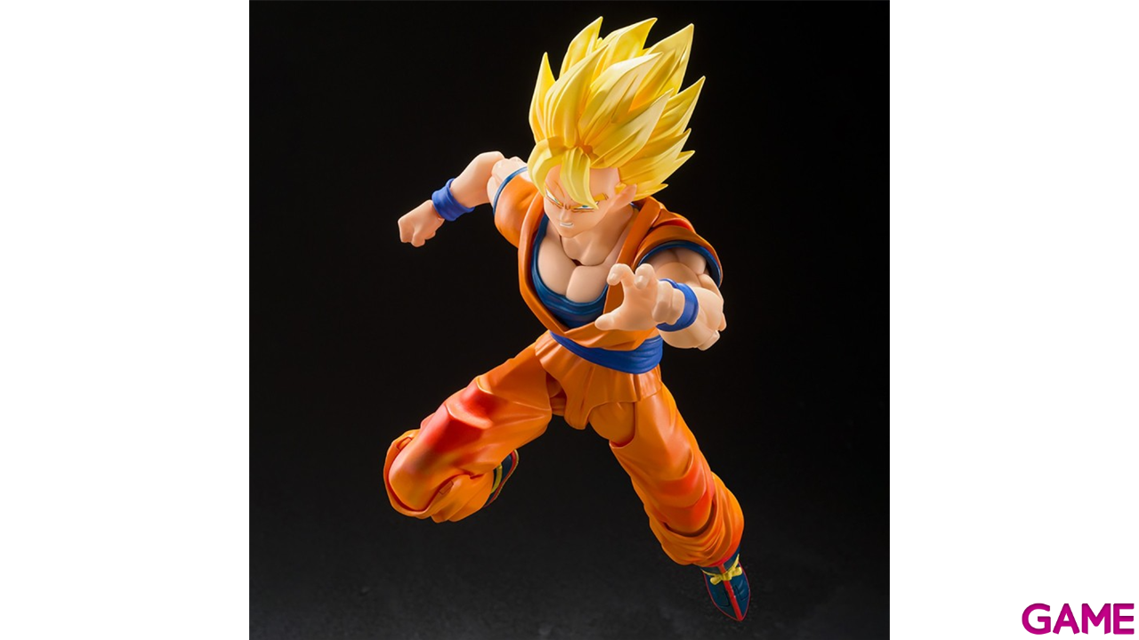 Figura Dragon Ball Z Super Saiyan Son Goku (The Games Begin) de 14,5 cm-1