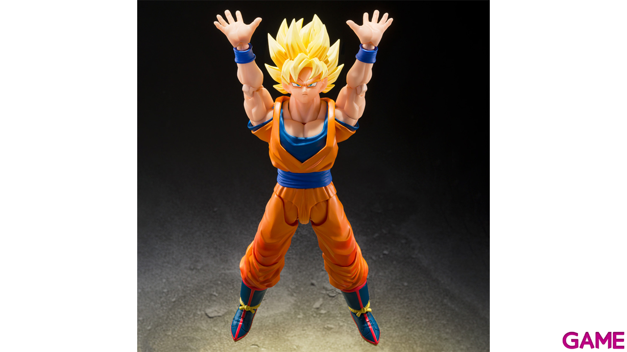 Figura Dragon Ball Z Super Saiyan Son Goku (The Games Begin) de 14,5 cm-2