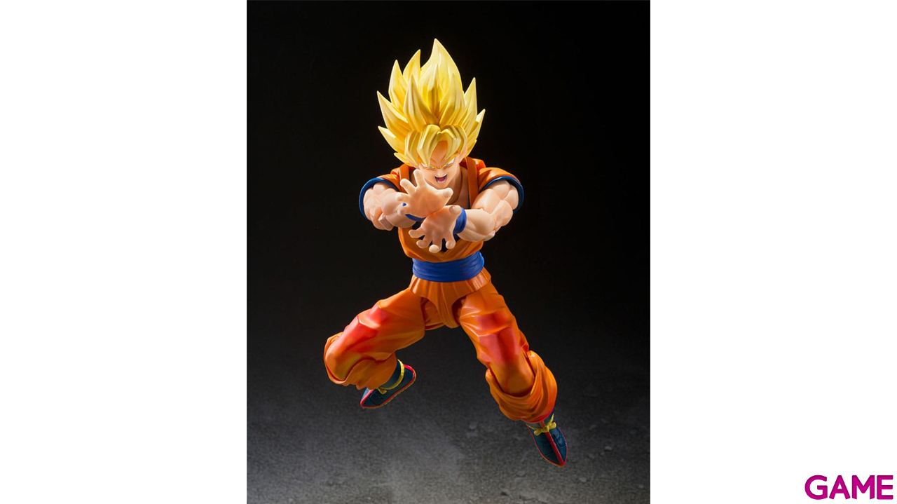 Figura Dragon Ball Z Super Saiyan Son Goku (The Games Begin) de 14,5 cm-4
