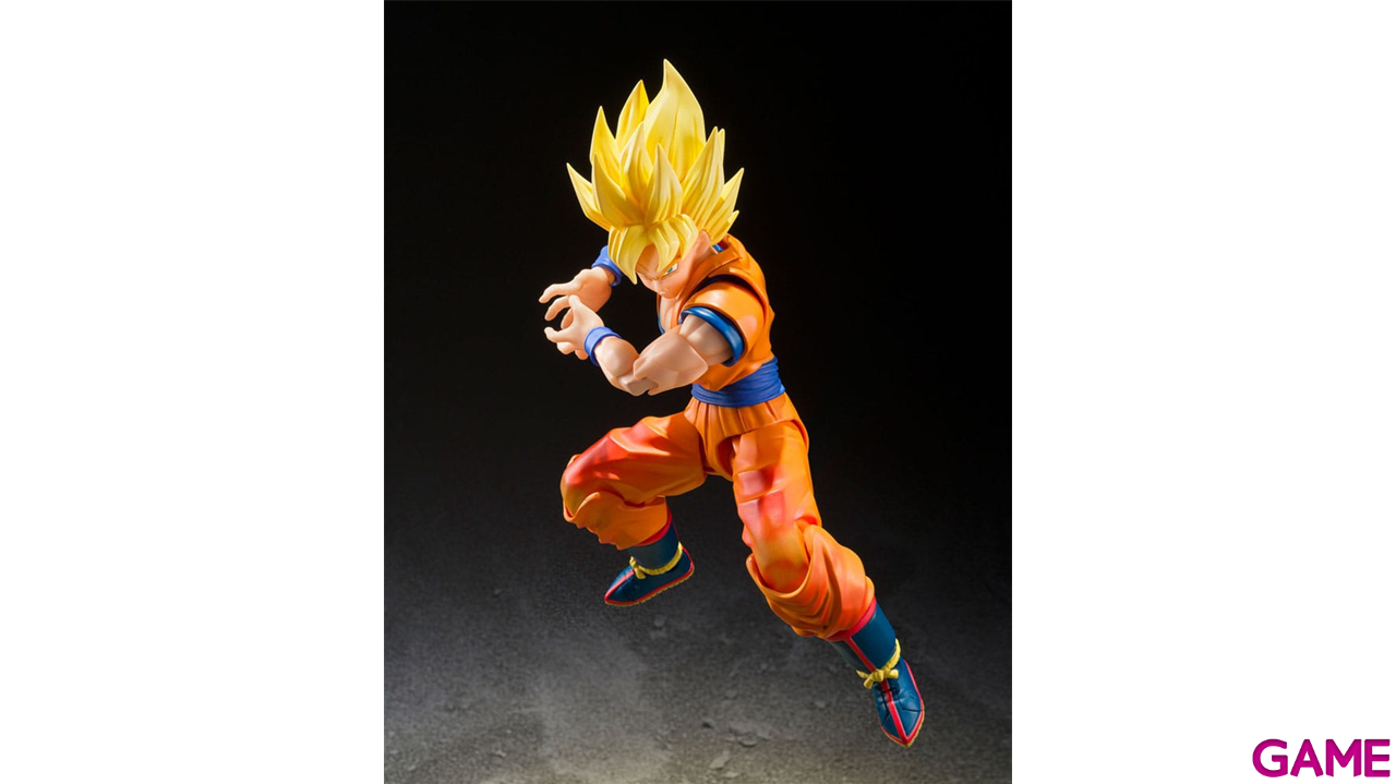 Figura Dragon Ball Z Super Saiyan Son Goku (The Games Begin) de 14,5 cm-5