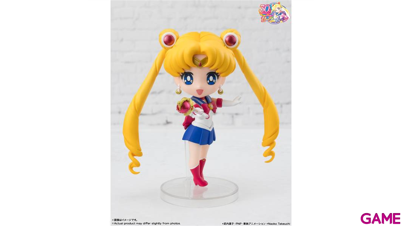 Figura Sailor Moon Crystal Star Compact Edition Pretty Guardian de 9 cm-1