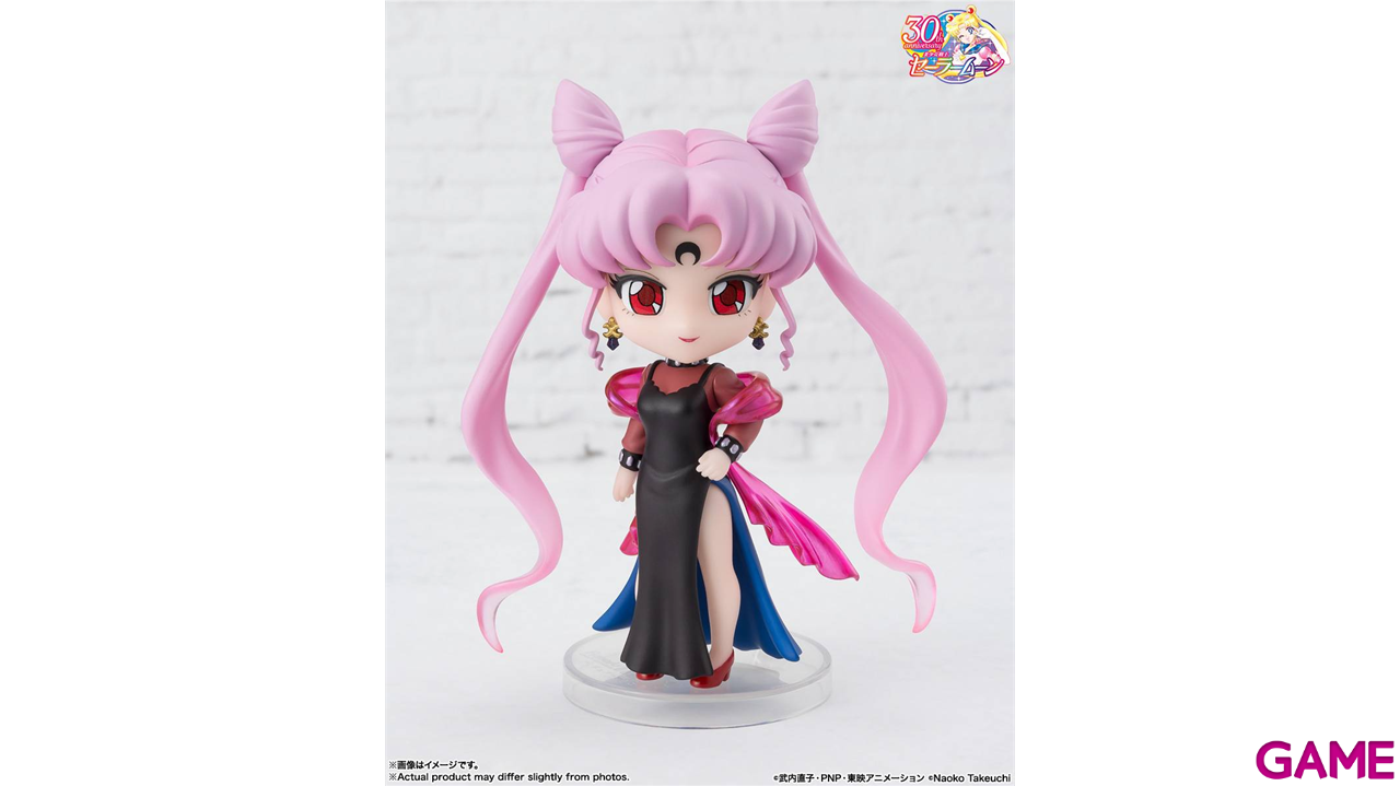 Figura Sailor Moon Black Lady Pretty Guardian de 9 cm-0