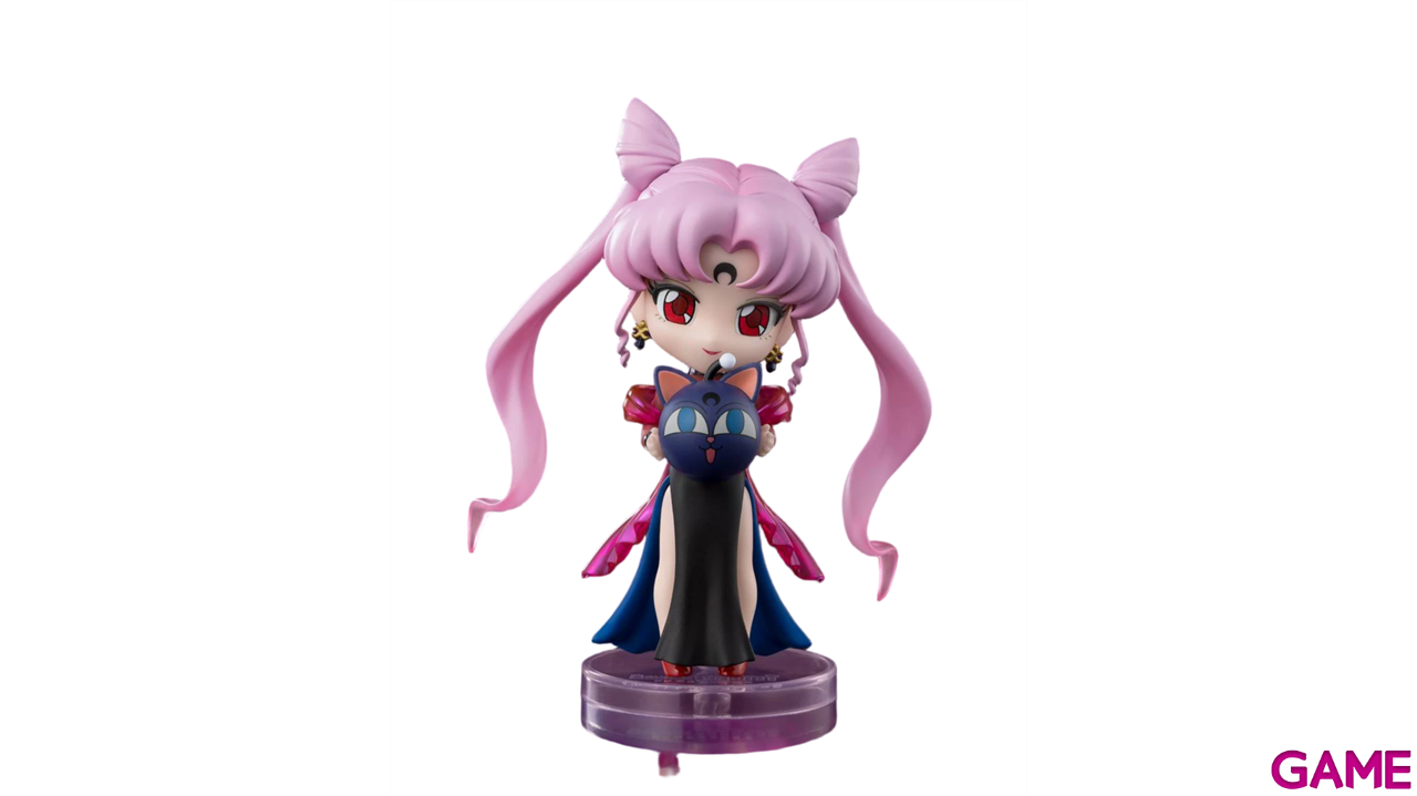 Figura Sailor Moon Black Lady Pretty Guardian de 9 cm-1