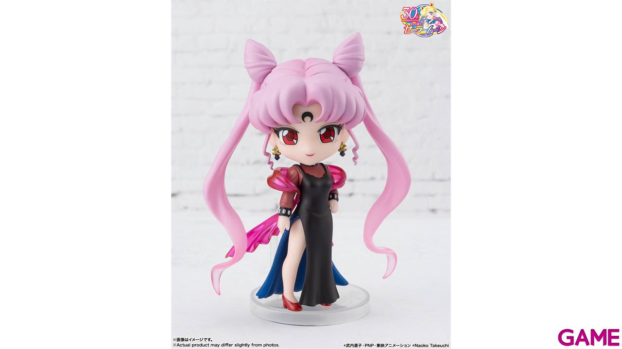 Figura Sailor Moon Black Lady Pretty Guardian de 9 cm-2