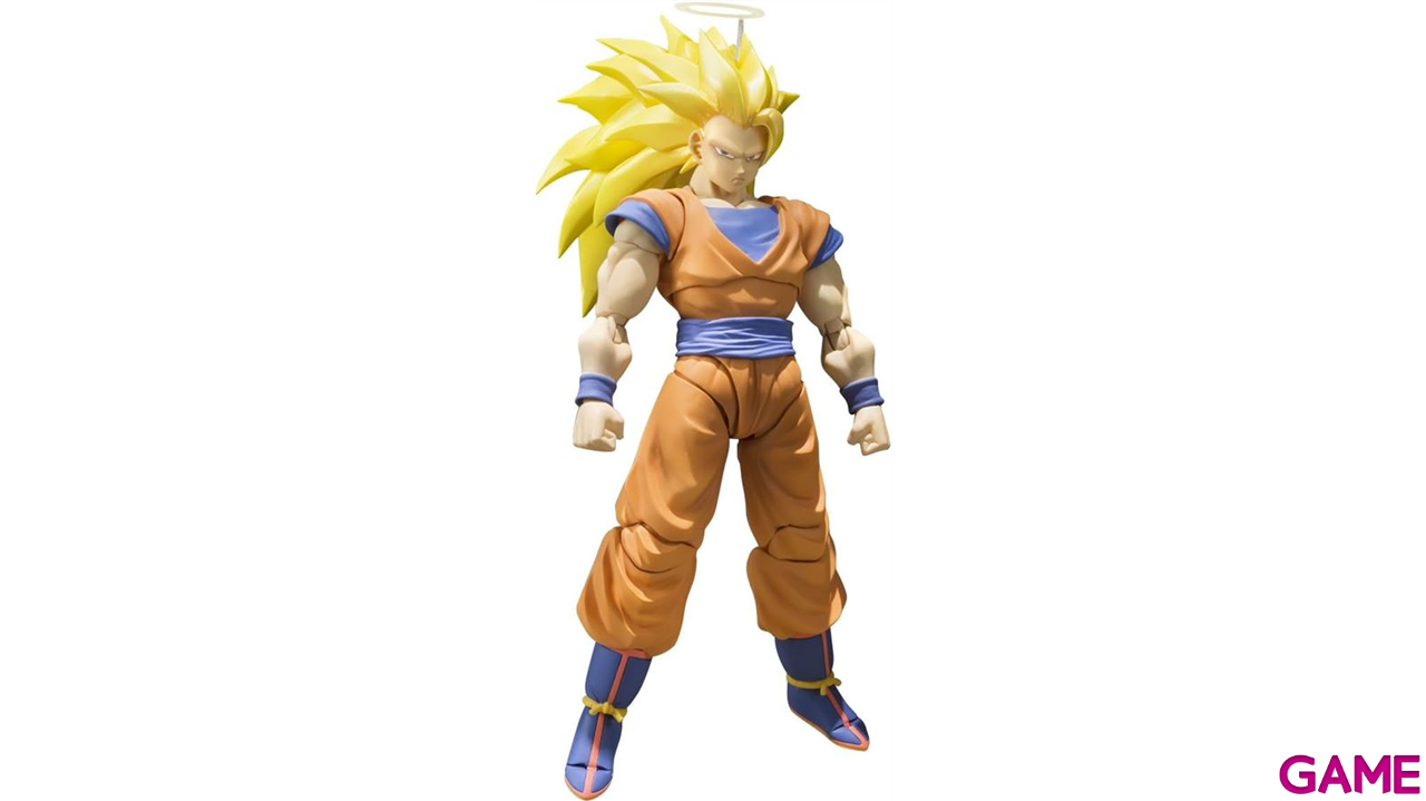 Figura Dragon Ball Z Son Goku Super Saiyan 3 de 15,5 cm-0