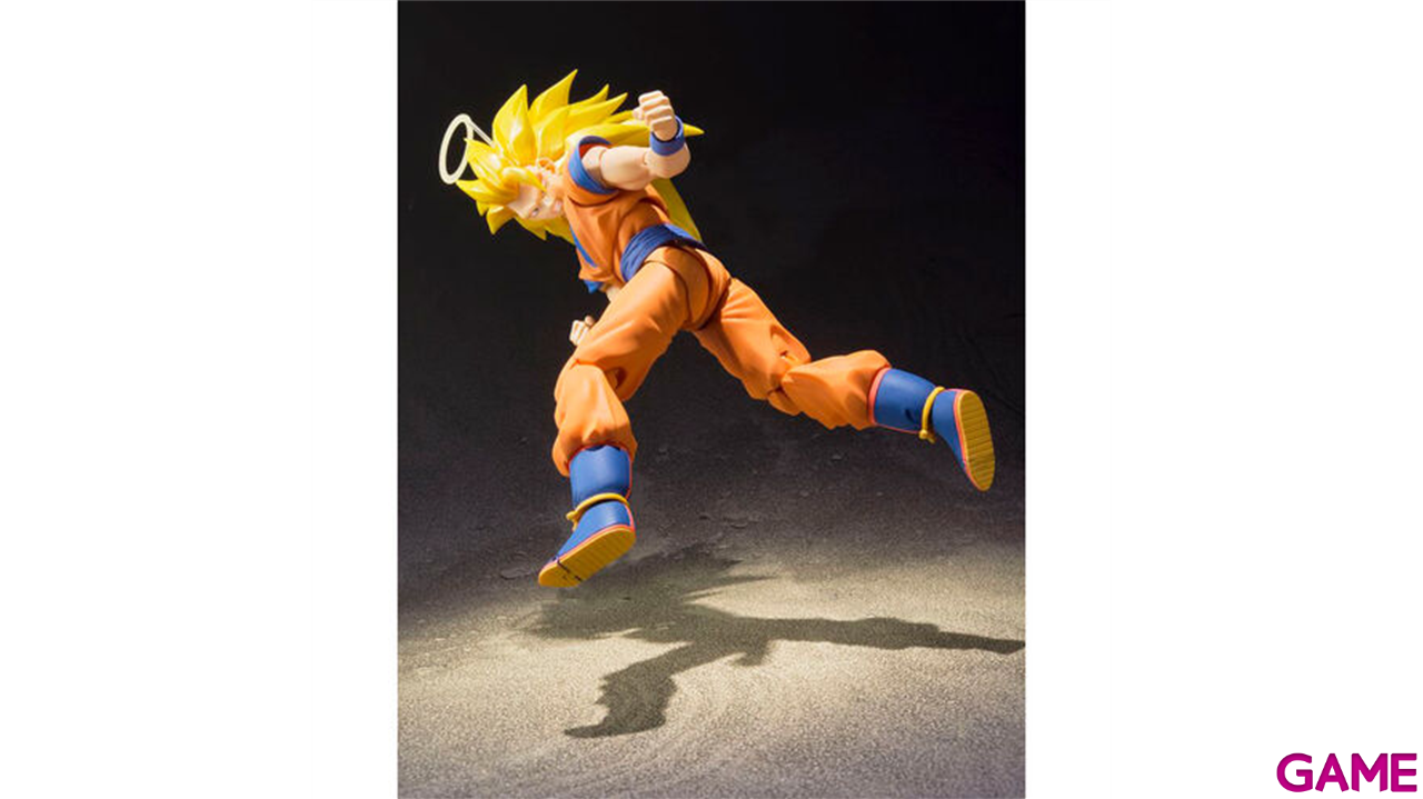 Figura Dragon Ball Z Son Goku Super Saiyan 3 de 15,5 cm-1