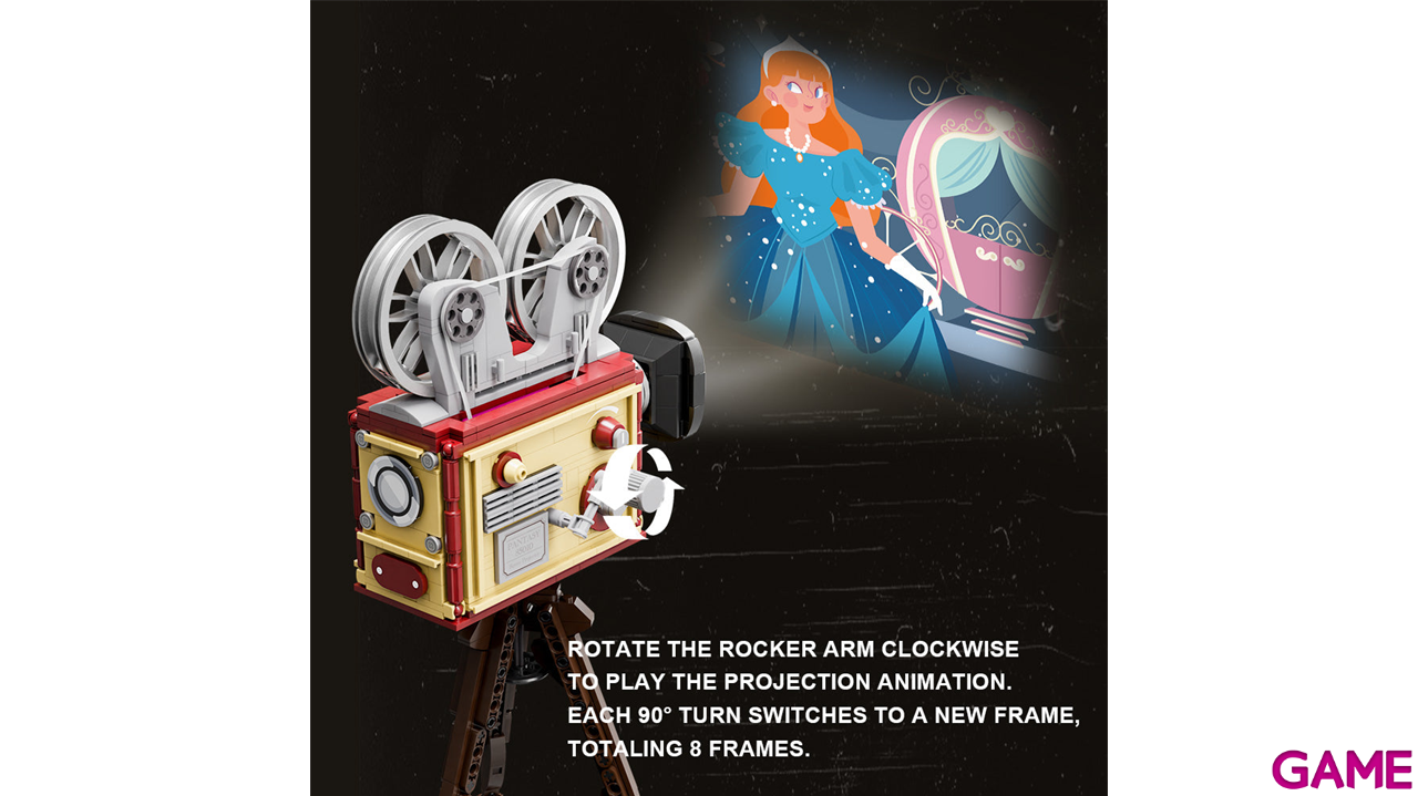 Set de construccion Retro Projector de 34 cm-2