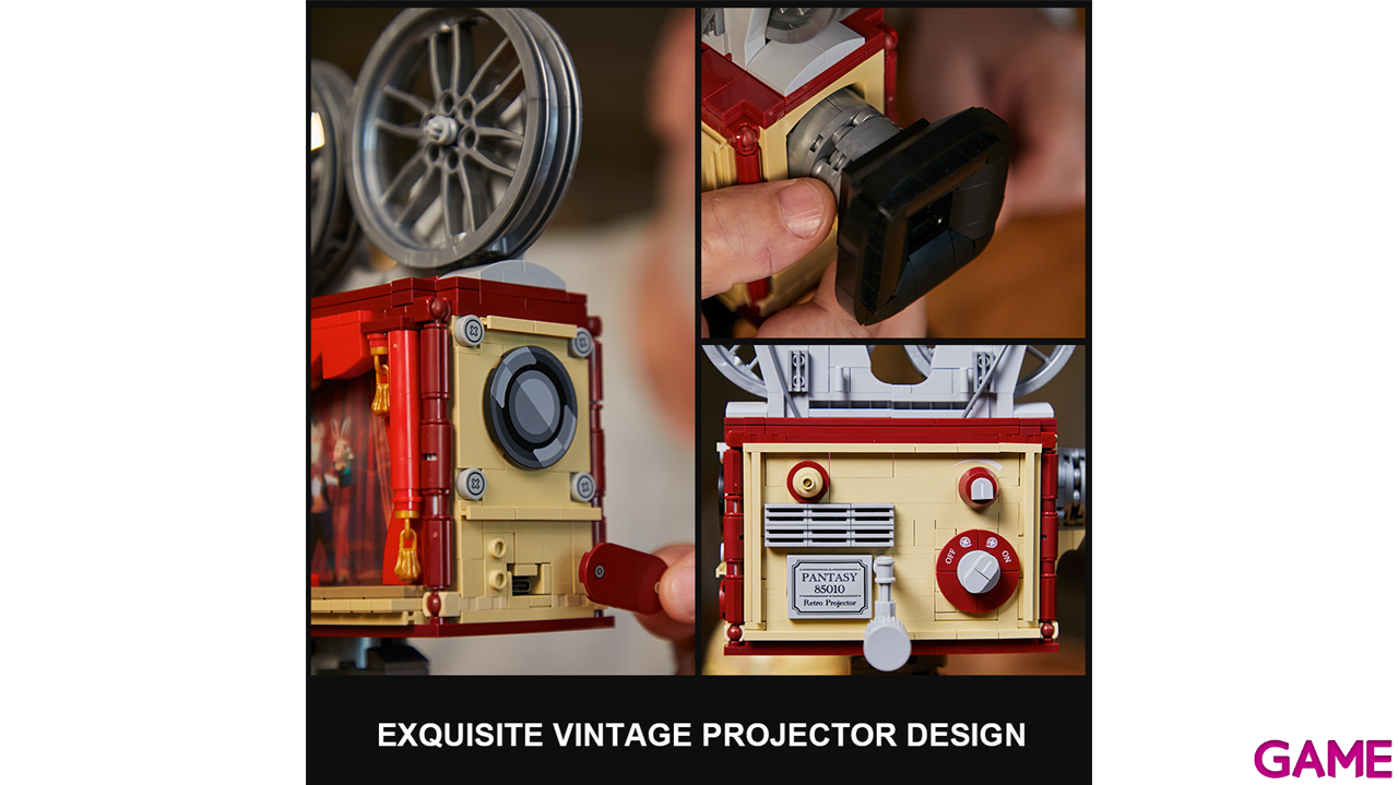 Set de construccion Retro Projector de 34 cm-3