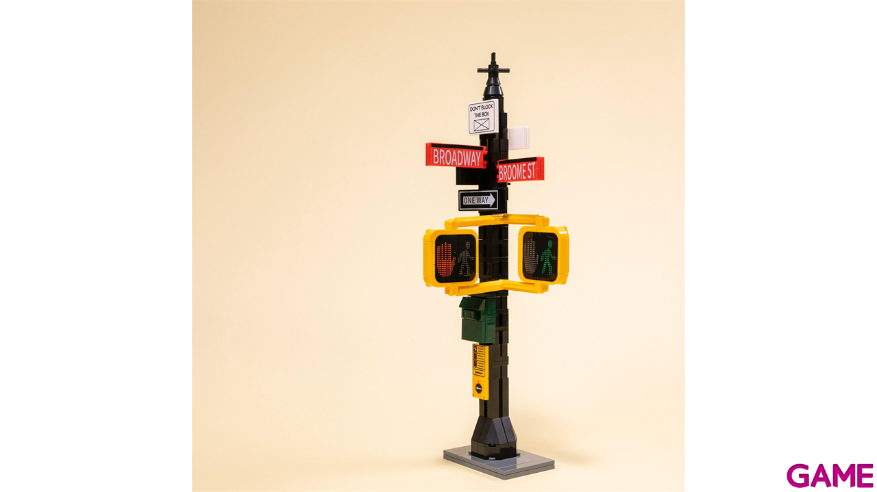 Set de Construccion Taxi amarillo de New York de 12,5 cm-3