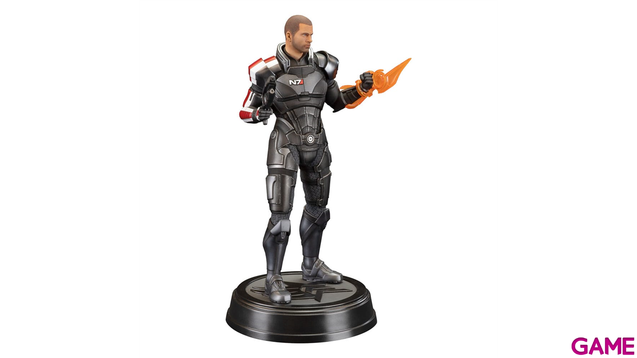 Figura Mass Effect Commander John Shepard de 23 cm-0