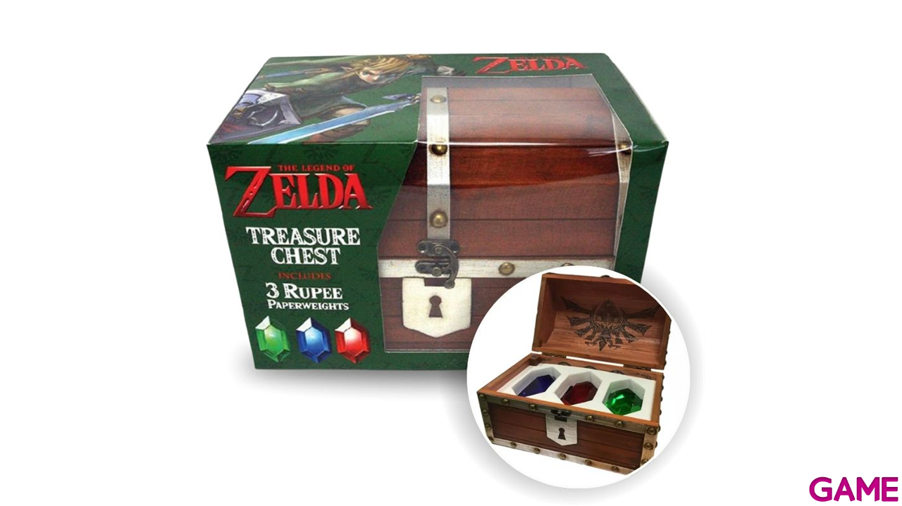 The Legend Of Zelda Cofre De Rupias Zelda-3