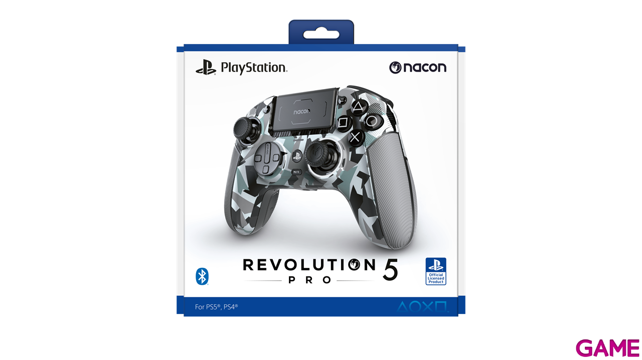 Mando Revolution 5 Pro Artic Licenciado Oficial Playstation-2