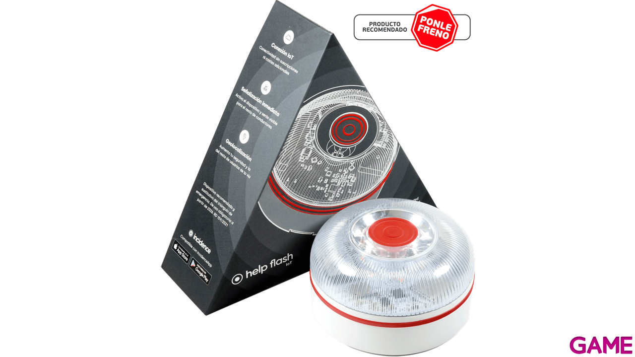 Baliza Ayuda Geolocalizable Flash IoT V16-0