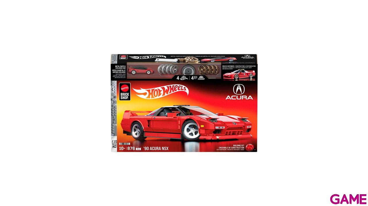 Set de construccion Hot Wheels Acura NSX-0