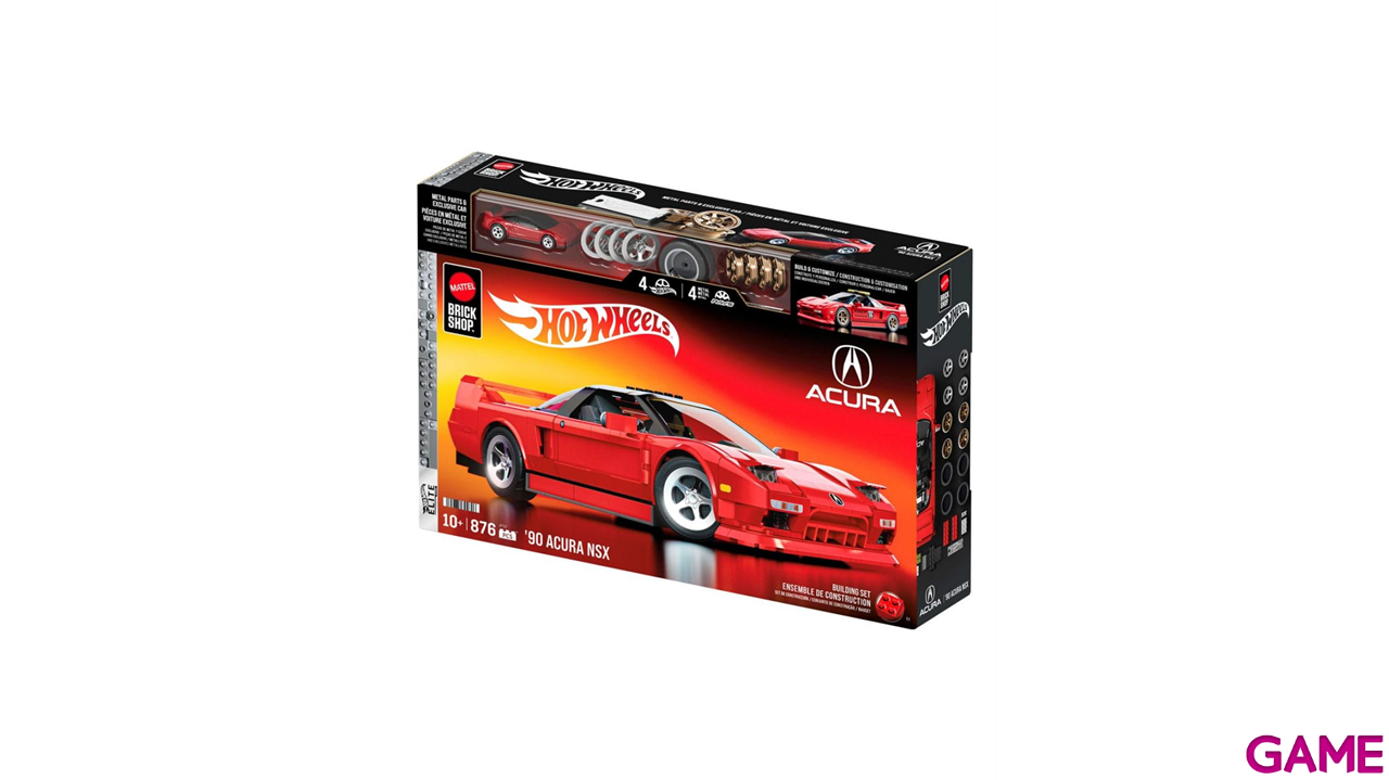 Set de construccion Hot Wheels Acura NSX-2
