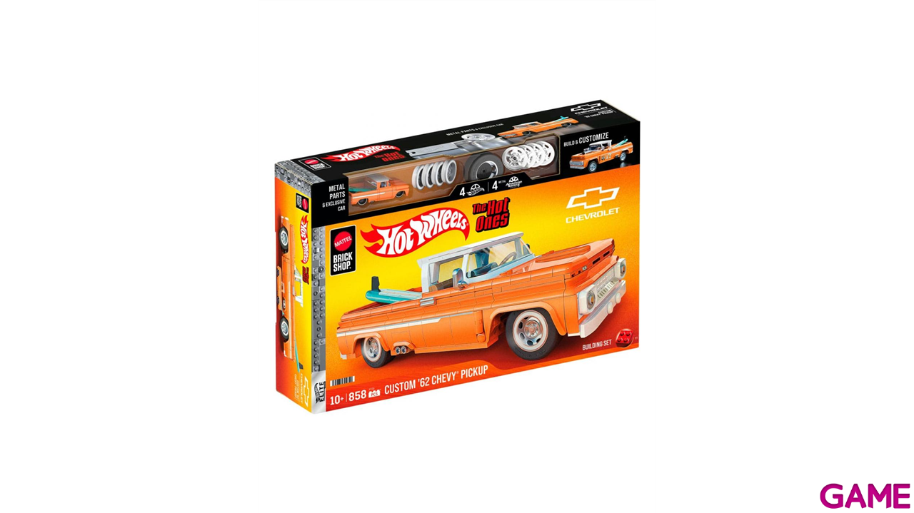 Set de construccion Hot Wheels 62 Chevy Pickup-1