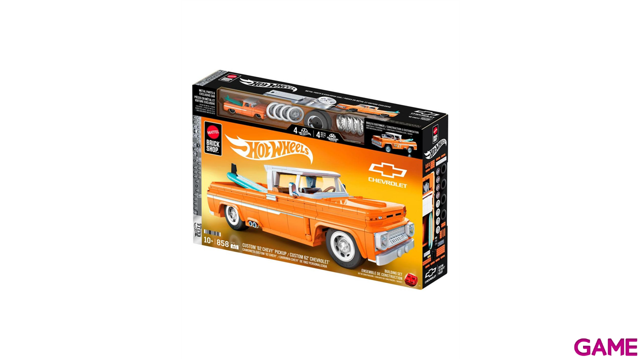 Set de construccion Hot Wheels 62 Chevy Pickup-3