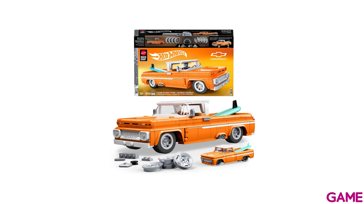 Set de construccion Hot Wheels 62 Chevy Pickup-5