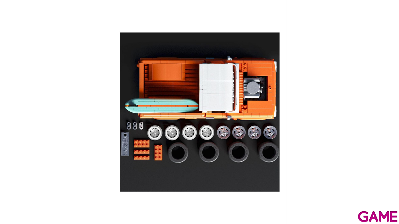Set de construccion Hot Wheels 62 Chevy Pickup-6