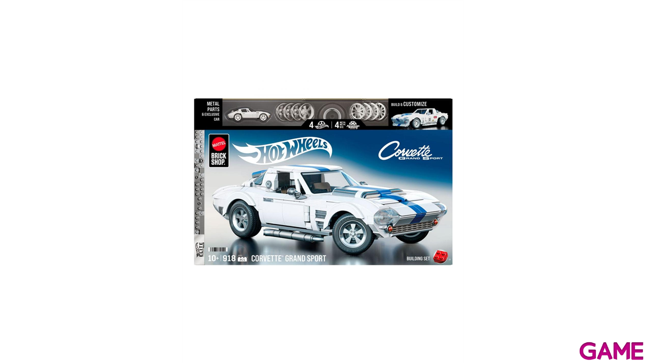 Set de construccion Hot Wheels Corvette Grand Sport-0