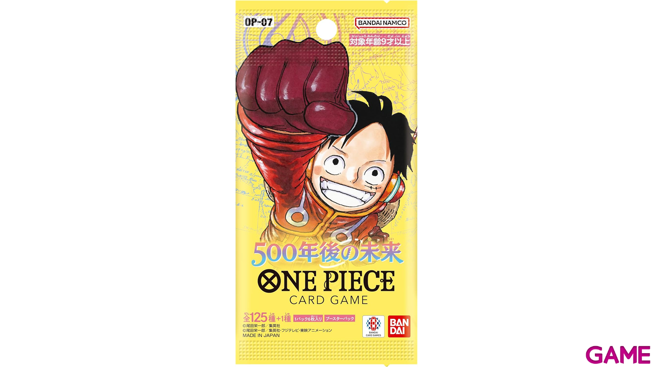 Sobre de cartas One Piece 5000 years into the future OP-07 en Japones-0