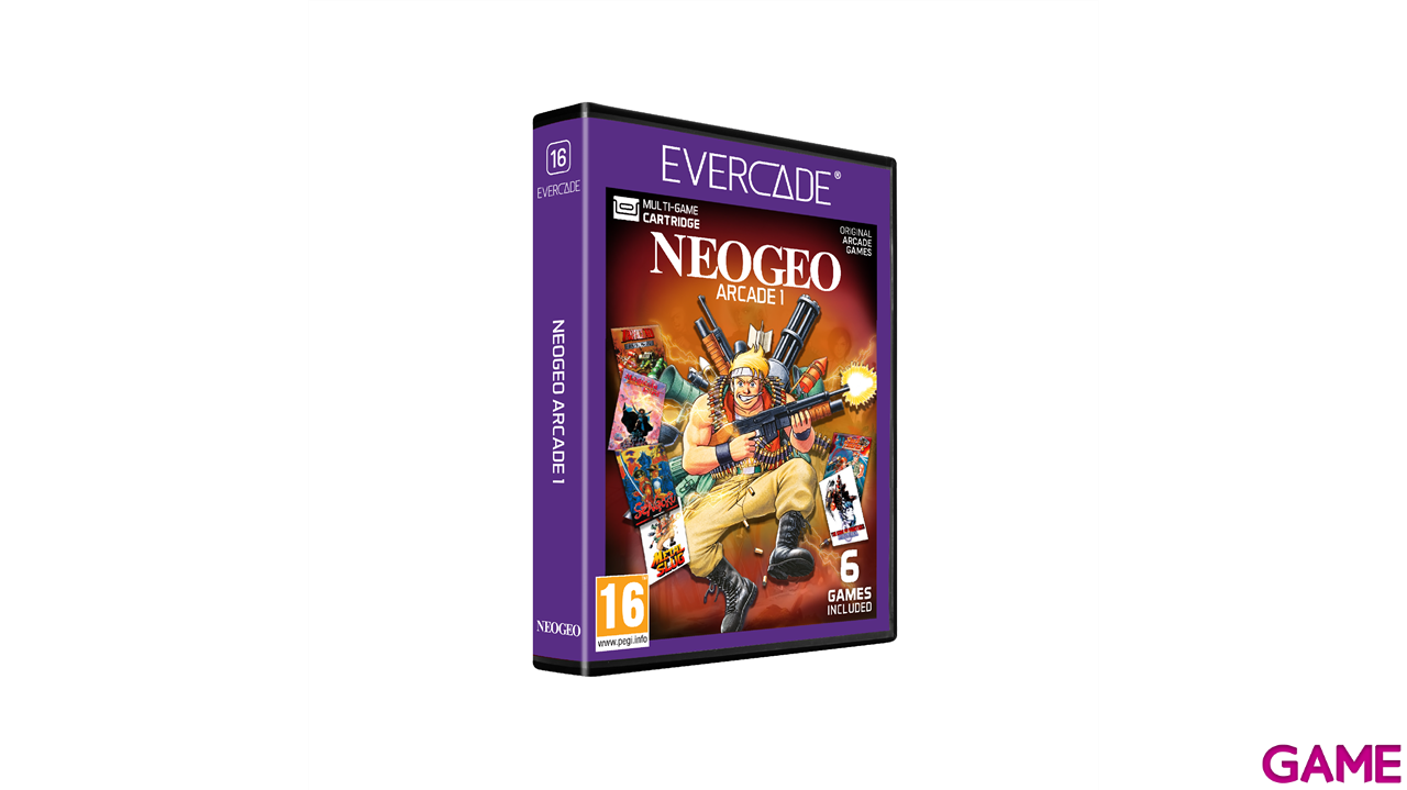 Cartucho Evercade NEOGEO Arcade 1-7