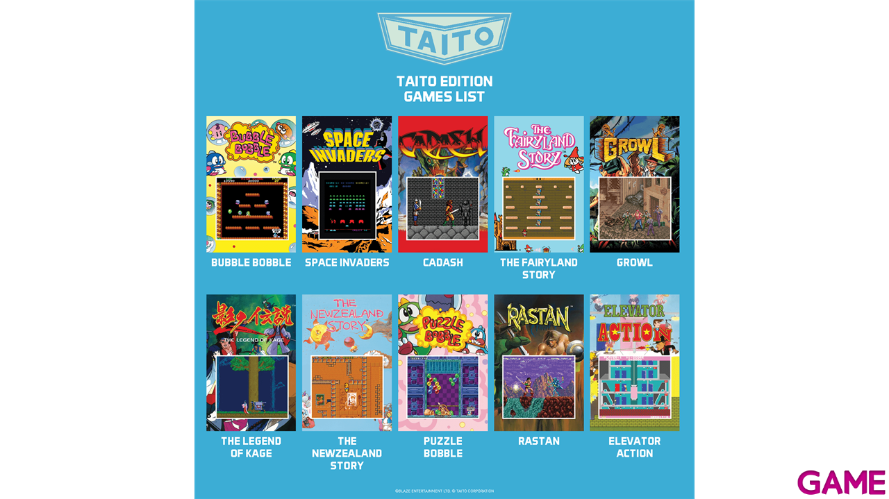 Evercade Alpha Taito Bartop Arcade-12