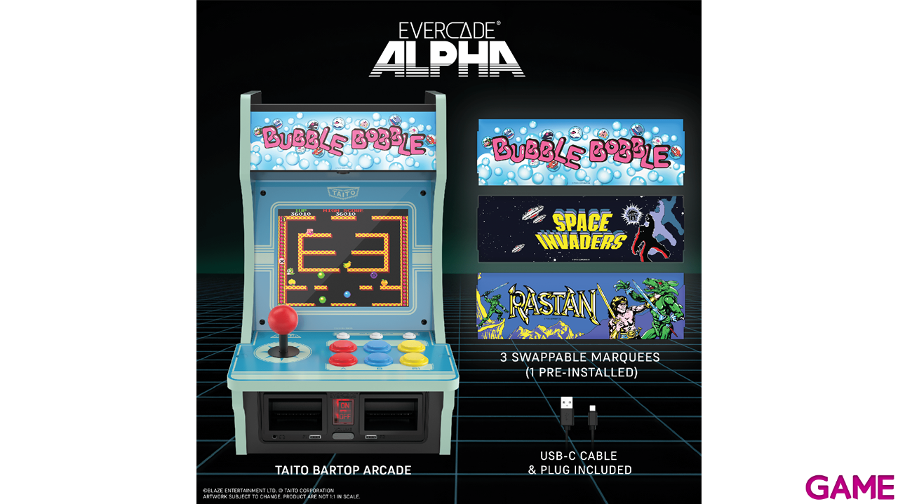 Evercade Alpha Taito Bartop Arcade-0