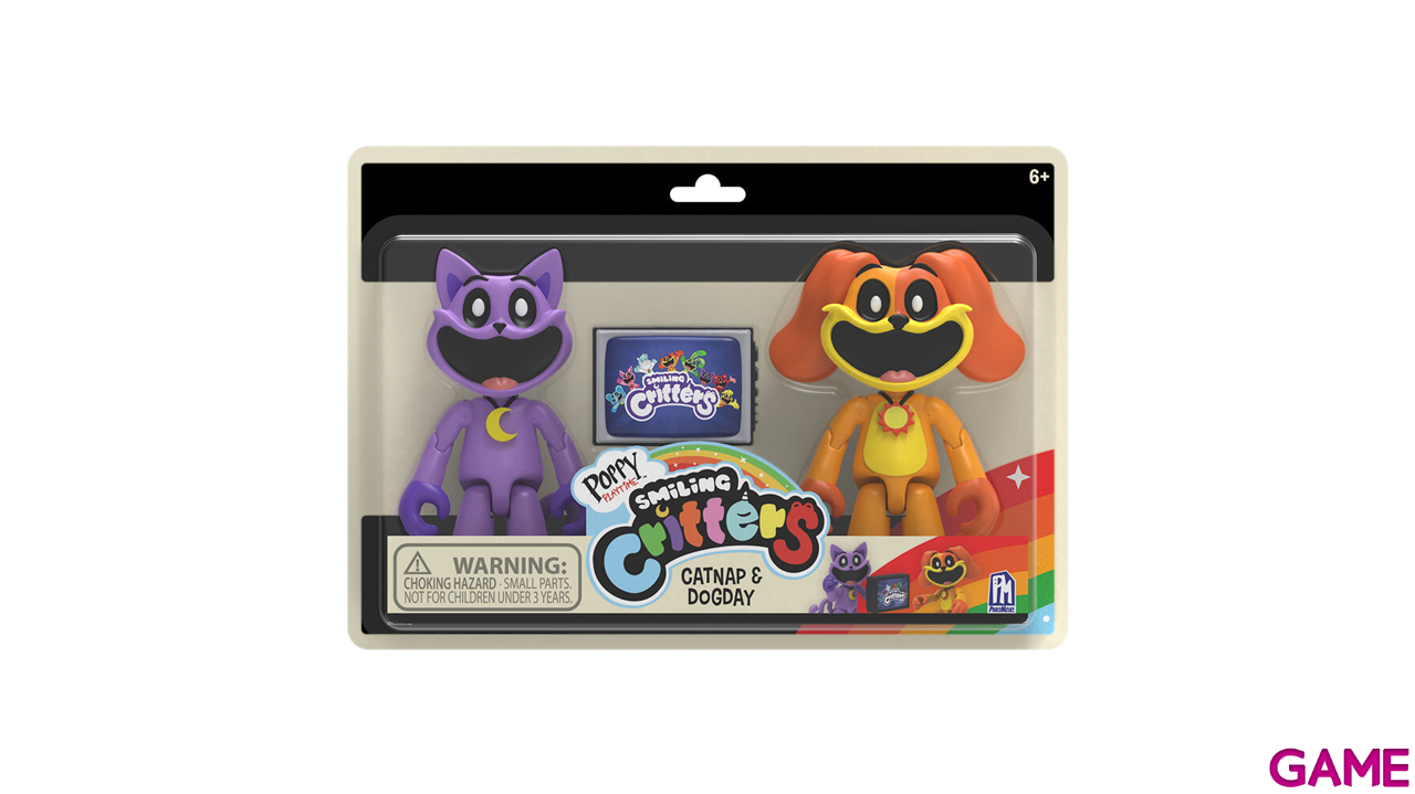 Poppy Playtime - Collector Set Critters Figuras Pack 2-0