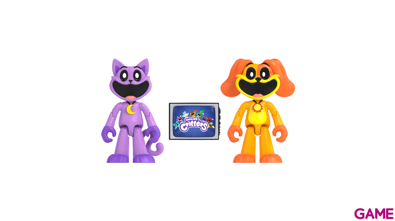 Poppy Playtime - Collector Set Critters Figuras Pack 2-3