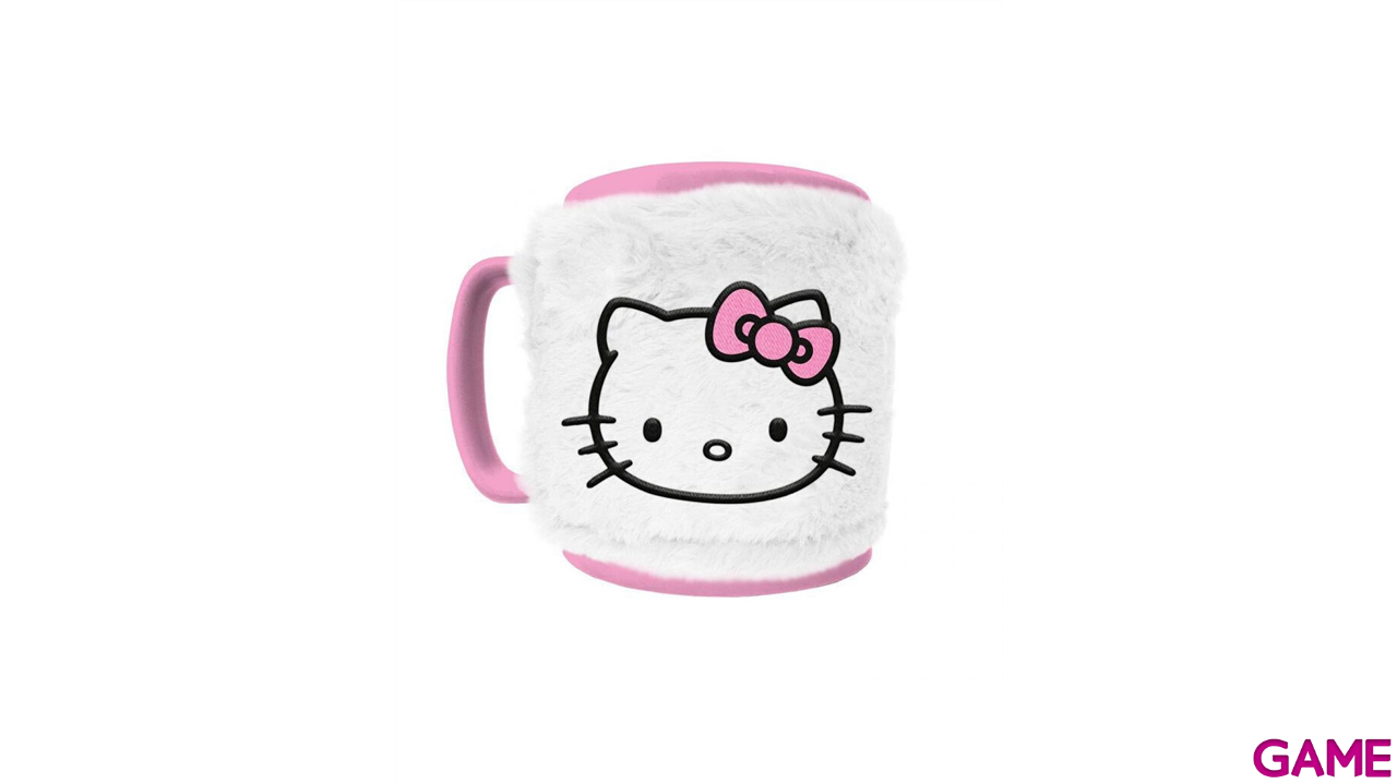 Hello Kitty - Taza Cerámica Peluda-0