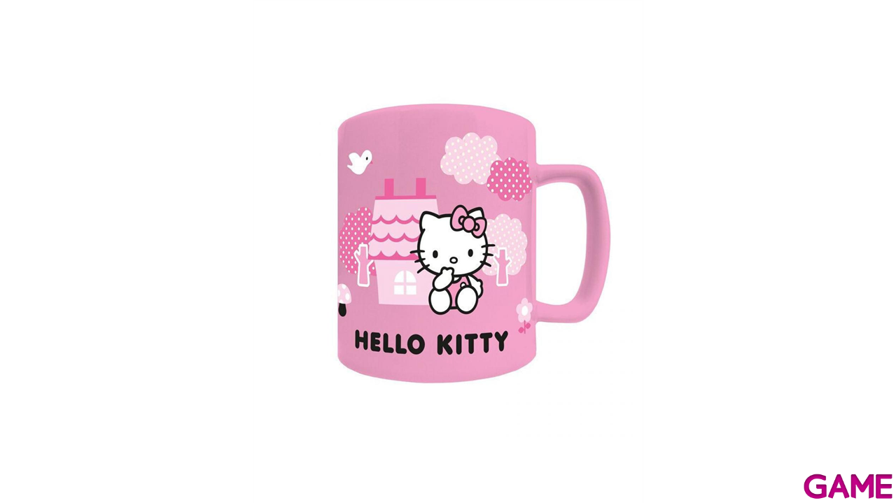 Hello Kitty - Taza Cerámica Peluda-1