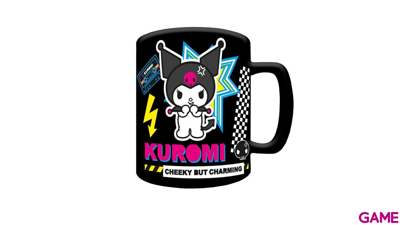 Kuromi Taza - Cerámica Peluda-1