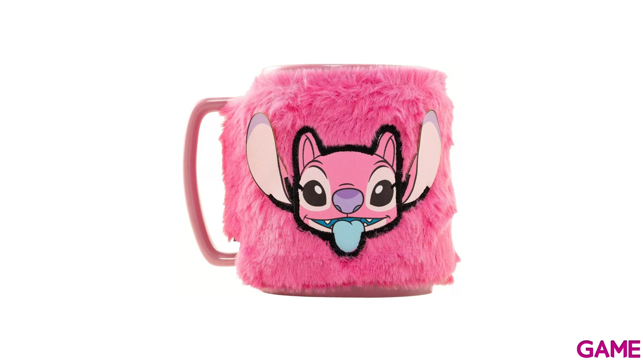 Lilo & Stitch - Taza Cerámica Peluda Angel-0