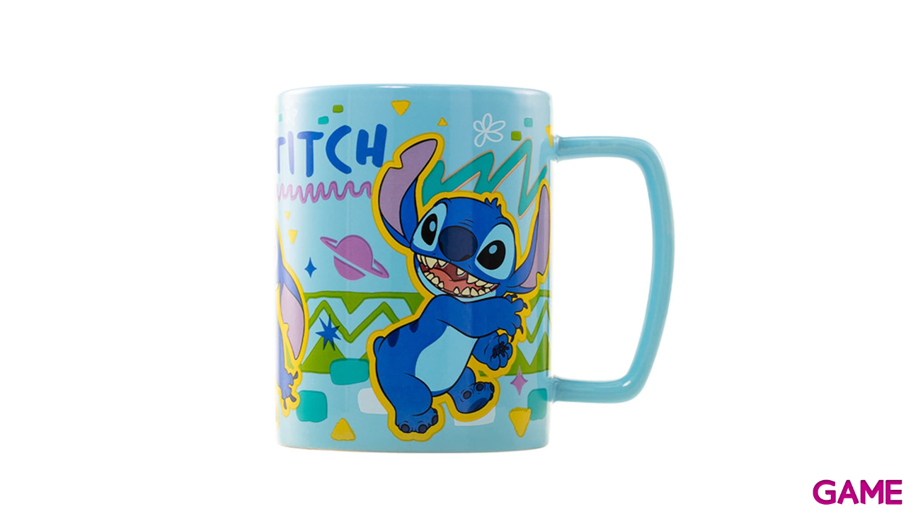 Lilo & Stitch - Taza Cerámica Peluda Angel-1