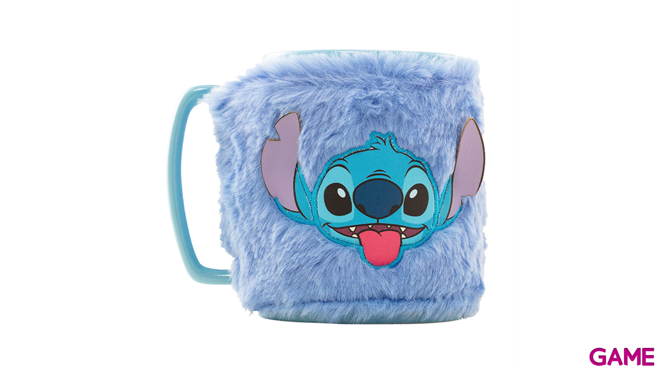 Lilo & Stitch - Taza Cerámica Peluda Angel-3