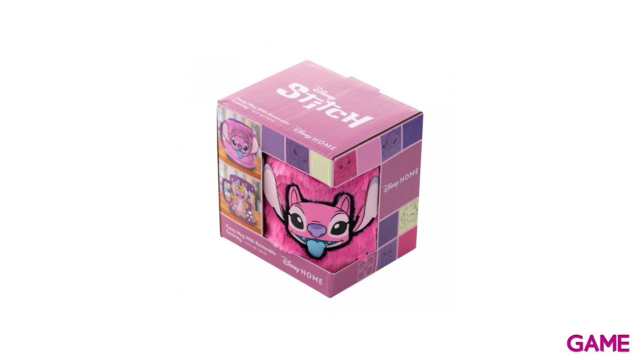 Lilo & Stitch - Taza Cerámica Peluda Angel-5