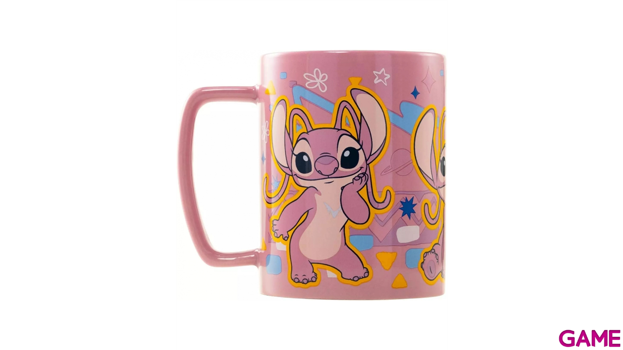Lilo & Stitch - Taza Cerámica Peluda Angel-8