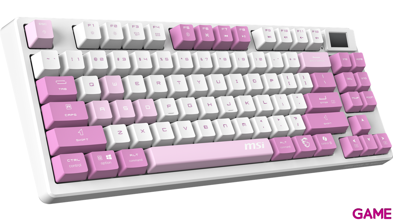 MSI Forge GK600 TKL Wireless Violet Spanish Layout - Teclado Gaming-7
