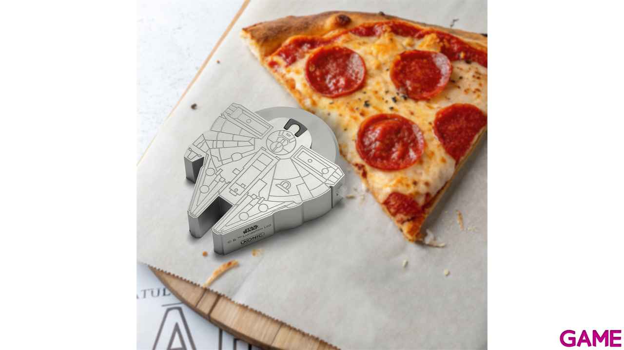 Cortador de Pizza Star Wars Halcon Milenario-8