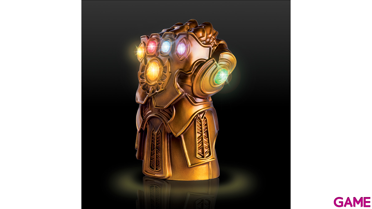Lampara Marvel Guantelete Thanos 3D Replica de 5 cm-0