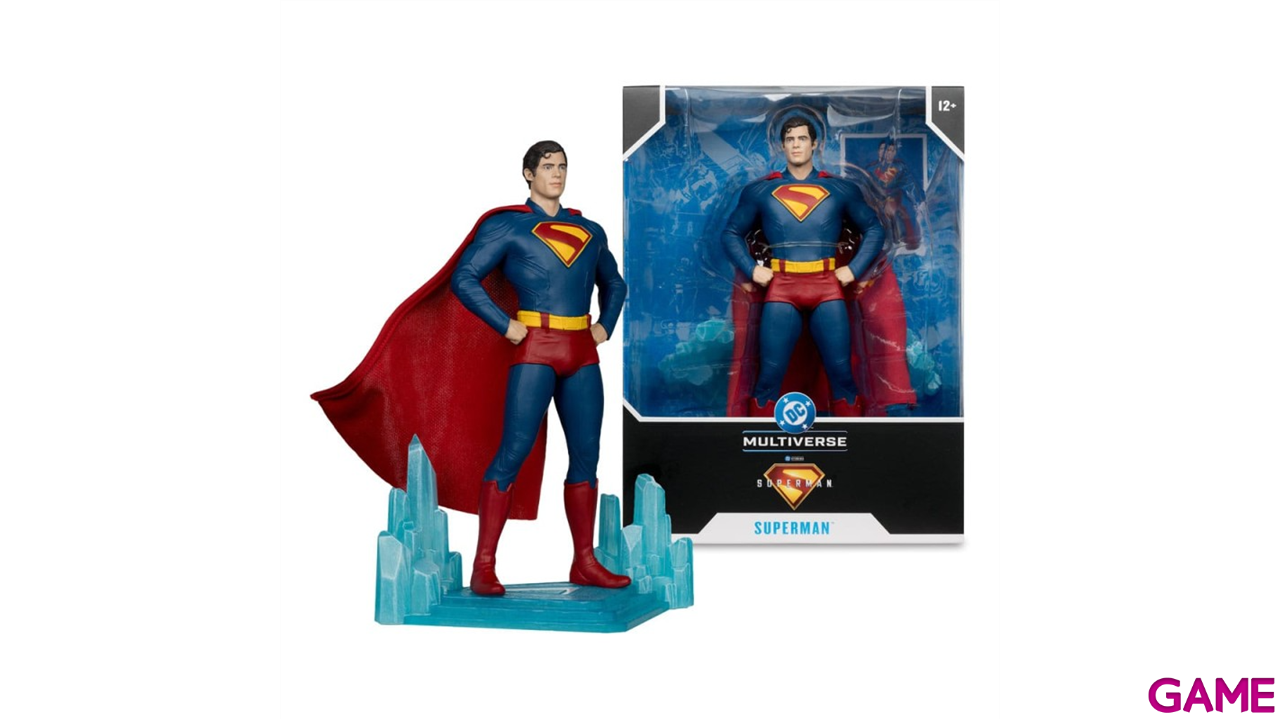 Figura DC Multiverse Mega Action Figure Superman de 28 cm-3