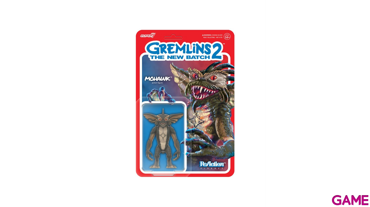 Figura Gremlins ReAction Action Figure Mohawk de 10 cm-3
