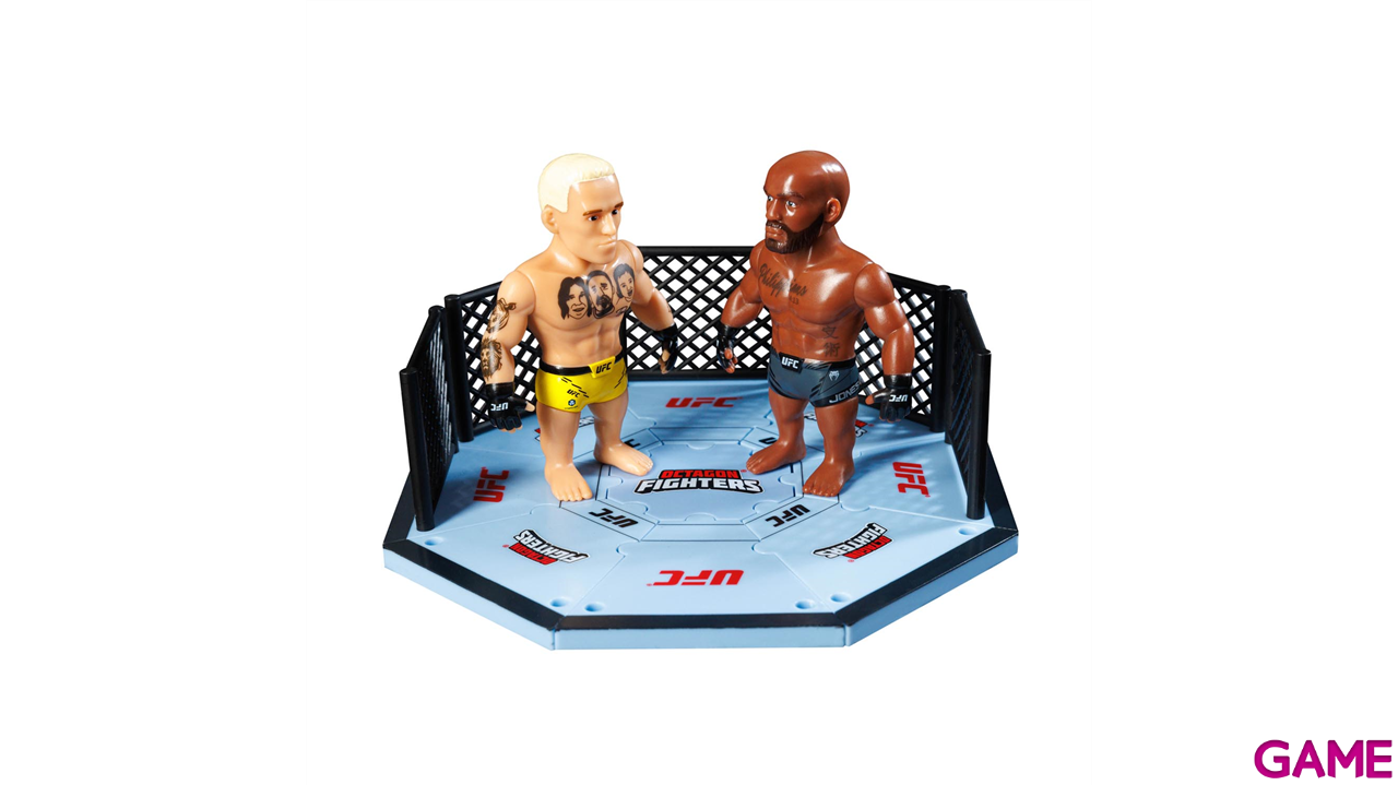 Capsula UFC Punching Bag con figura articulada de 7,5 cm + pieza set de Lucha (surtido)-2