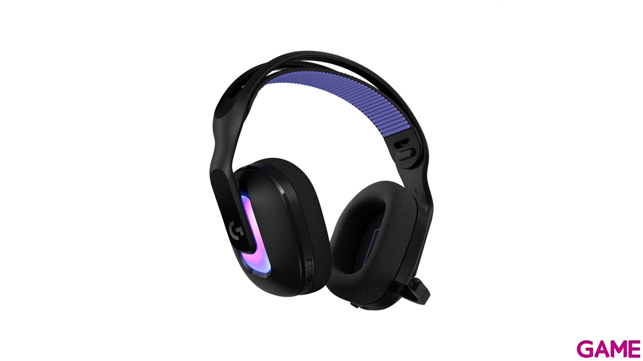 Logitech G522 Lightspeed RGB Bluetooth Negro PC - PS4 - PS5 - Switch - Movil - Auriculares Gaming-2