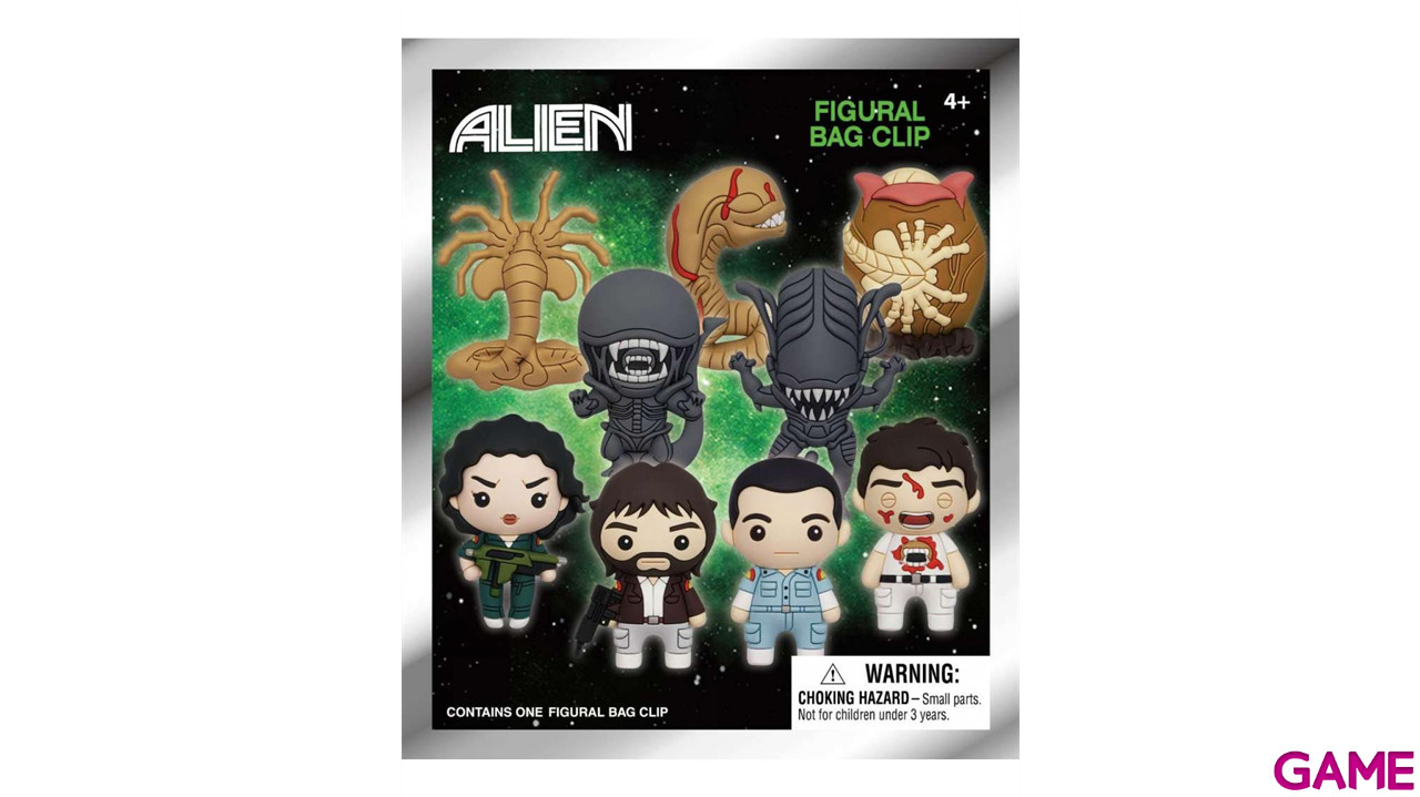 Colgante 3D Aliens (1979) series 1 para Mochilas y bolsos (surtido)-1 Colgante 3D Aliens (1979) series 1 para Mochilas y bolsos (surtido)-1